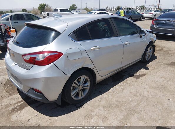 3G1BE6SM2HS551573 2017 CHEVROLET CRUZE Silver Rear right