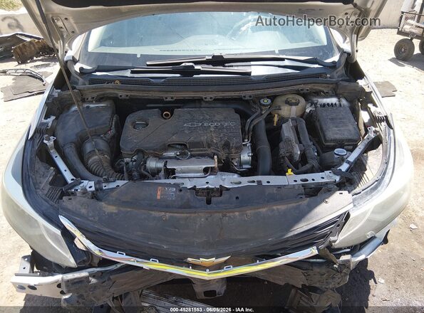 3G1BE6SM2HS551573 2017 CHEVROLET CRUZE Silver Rear view