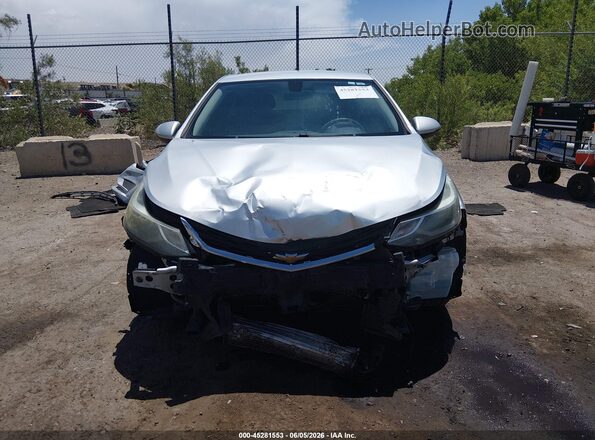 3G1BE6SM2HS551573 2017 CHEVROLET CRUZE Silver Rear interior view
