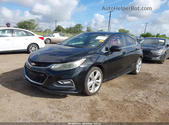 3G1BE6SM2HS557275 2017 CHEVROLET CRUZE Black Vista tres cuartos delantera izquierda