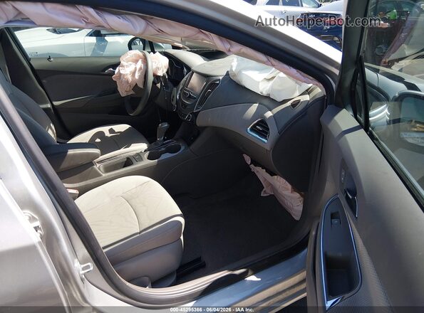 3G1BE6SM2HS573329 2017 CHEVROLET CRUZE Silver Vista interior delantera