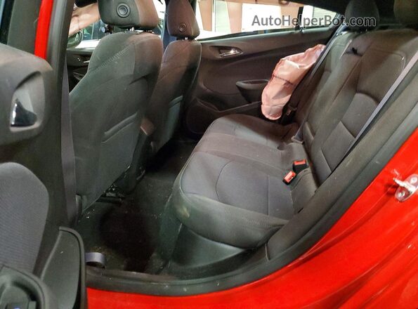 3G1BE6SM2HS584119 2017 CHEVROLET CRUZE Red Vista de los asientos traseros