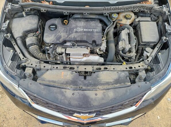3G1BE6SM2JS531751 2018 CHEVROLET CRUZE Черный Вид задней части салона