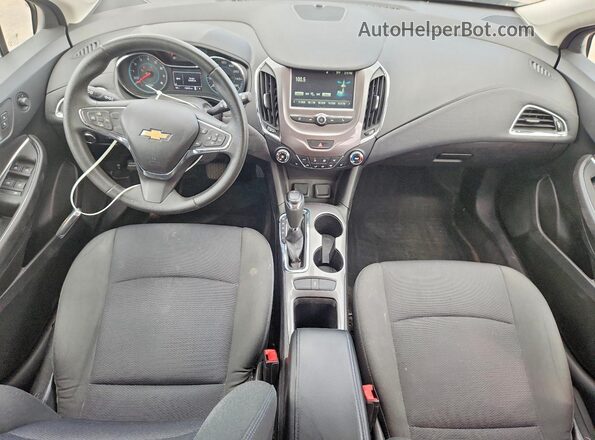 3G1BE6SM2JS531751 2018 CHEVROLET CRUZE Черный Вид панели приборов