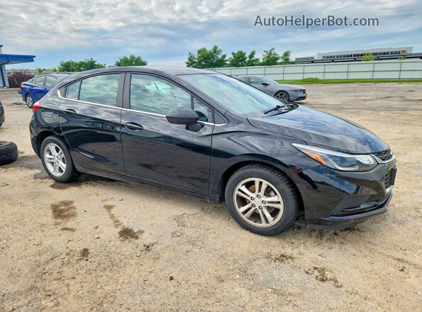 3G1BE6SM2JS531751 2018 CHEVROLET CRUZE Черный Передняя правая четверть