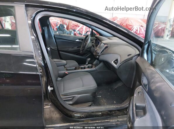 3G1BE6SM2JS604858 2018 CHEVROLET CRUZE Black Widok wnętrza z przodu