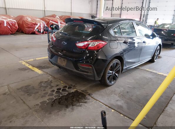 3G1BE6SM2JS604858 2018 CHEVROLET CRUZE Black Tył prawy