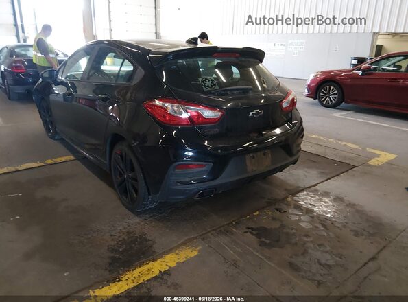 3G1BE6SM2JS604858 2018 CHEVROLET CRUZE Black Tył lewy