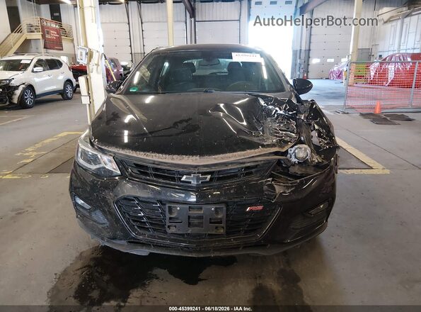 3G1BE6SM2JS604858 2018 CHEVROLET CRUZE Black Widok zestawu wskaźników