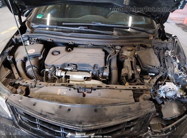 3G1BE6SM2JS604858 2018 CHEVROLET CRUZE Black Widok z tyłu