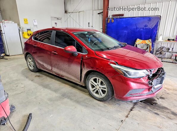 3G1BE6SM3HS589832 2017 CHEVROLET CRUZE Burgundy Przód prawy