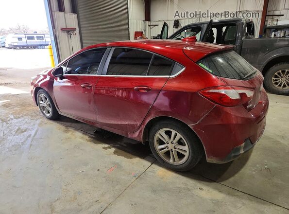 3G1BE6SM3HS589832 2017 CHEVROLET CRUZE Burgundy Tył lewy