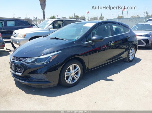 3G1BE6SM3HS592892 2017 CHEVROLET CRUZE Black წინა მარცხენა ხედი სამი მეოთხედიდან