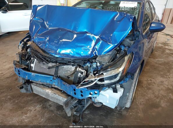 3G1BE6SM3HS609318 2017 CHEVROLET CRUZE Blue Вид спереду
