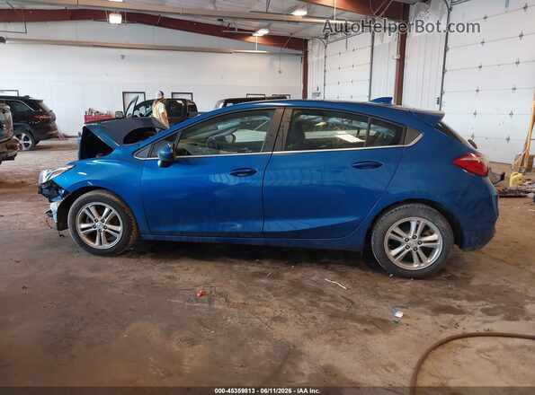 3G1BE6SM3HS609318 2017 CHEVROLET CRUZE Blue Панорамний вид салону 360°