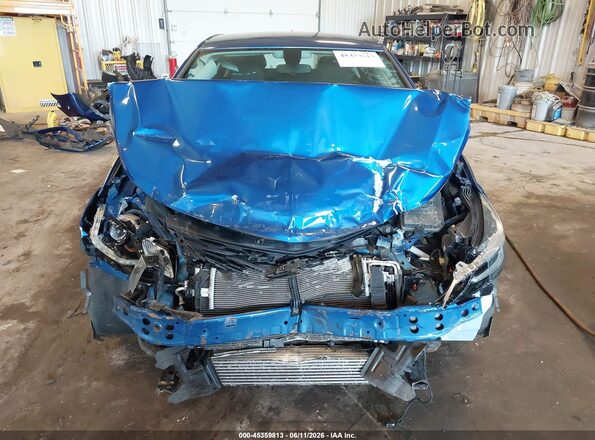3G1BE6SM3HS609318 2017 CHEVROLET CRUZE Blue Вид щитка приладів