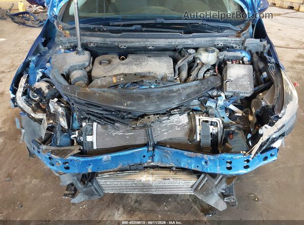 3G1BE6SM3HS609318 2017 CHEVROLET CRUZE Blue Вид ззаду