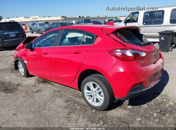 3G1BE6SM3JS641563 2018 CHEVROLET CRUZE Red Հետևի ձախ