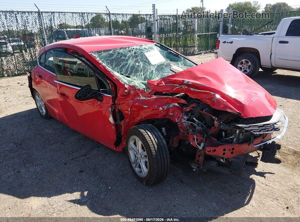 3G1BE6SM3JS641563 2018 CHEVROLET CRUZE Red Դիմացի տեսք
