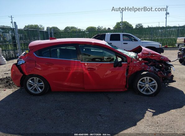 3G1BE6SM3JS641563 2018 CHEVROLET CRUZE Red Սալոնի 360 աստիճան տեսք