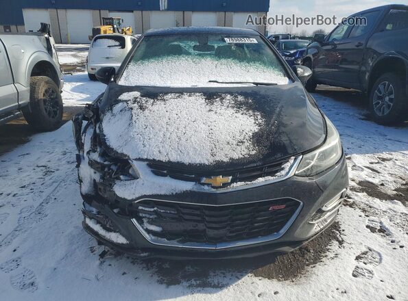 3G1BE6SM4HS509759 2017 CHEVROLET CRUZE Black Вид спереду