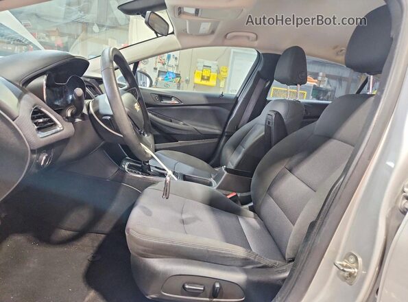 3G1BE6SM4HS604192 2017 CHEVROLET CRUZE Silver Vista interior delantera