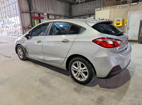 3G1BE6SM4HS604192 2017 CHEVROLET CRUZE Silver Trasero izquierdo