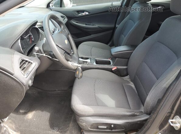 3G1BE6SM4JS514532 2018 CHEVROLET CRUZE Gray წინა სალონის ხედი