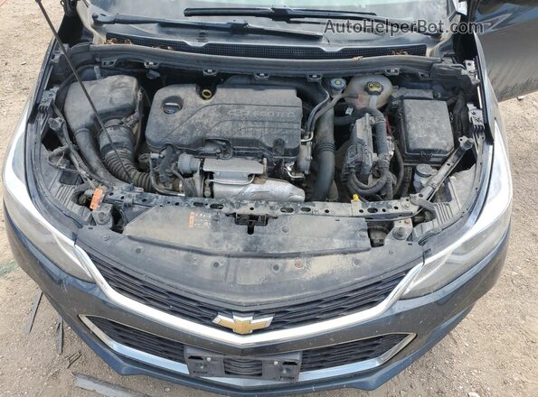 3G1BE6SM4JS514532 2018 CHEVROLET CRUZE Gray უკანა სალონის ხედი
