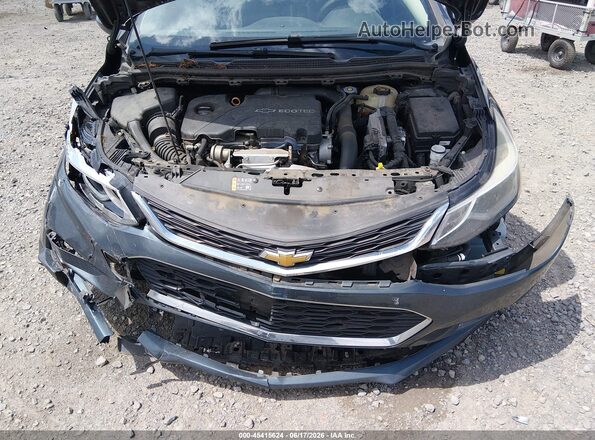 3G1BE6SM4JS593846 2018 CHEVROLET CRUZE Green უკანა ხედი