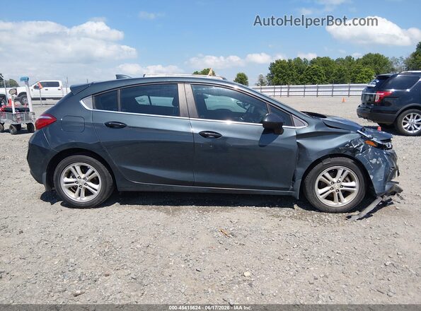 3G1BE6SM4JS593846 2018 CHEVROLET CRUZE Green უკანა სალონის ხედი