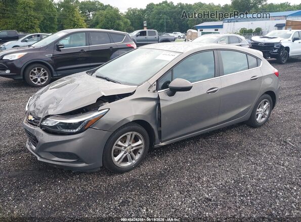 3G1BE6SM5HS561613 2017 CHEVROLET CRUZE Beige წინა მარცხენა ხედი სამი მეოთხედიდან