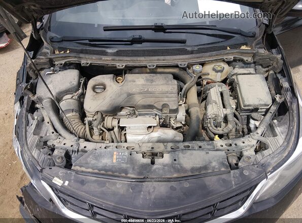 3G1BE6SM5HS587564 2017 CHEVROLET CRUZE Black Вид ззаду
