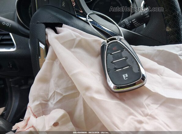 3G1BE6SM5HS587564 2017 CHEVROLET CRUZE Black Вид панелі приладів