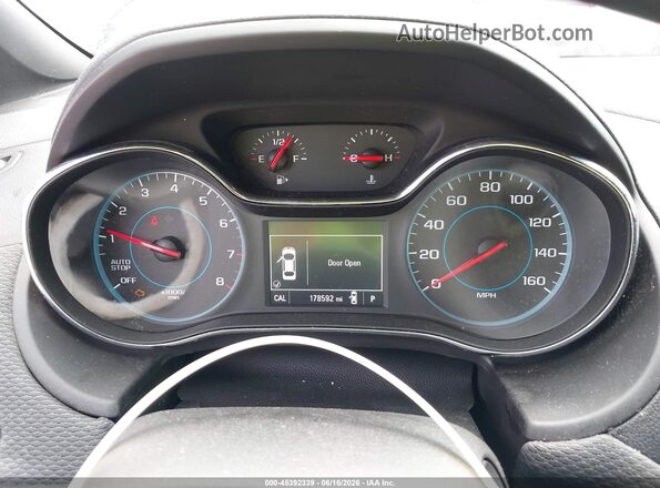 3G1BE6SM5JS593354 2018 CHEVROLET CRUZE Blue Vista de los asientos traseros
