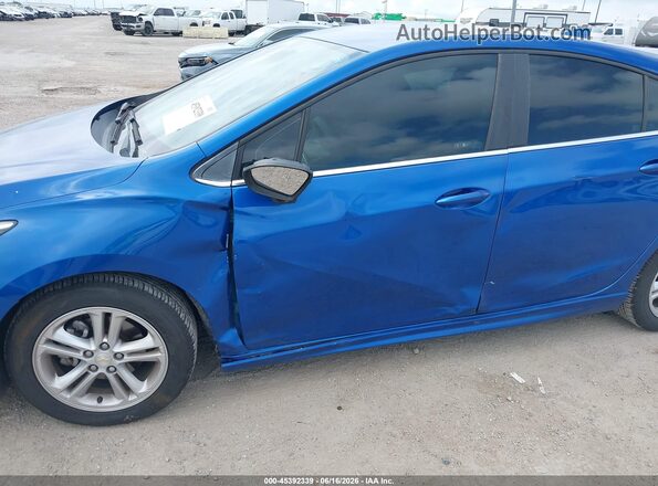 3G1BE6SM5JS593354 2018 CHEVROLET CRUZE Blue Vista frontal