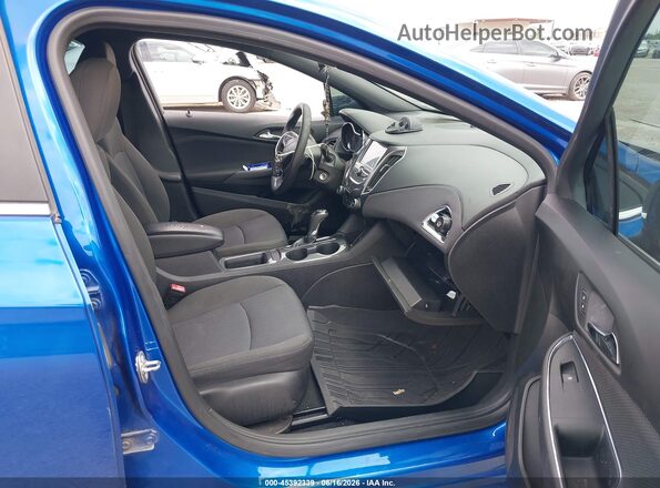 3G1BE6SM5JS593354 2018 CHEVROLET CRUZE Blue Vista interior delantera