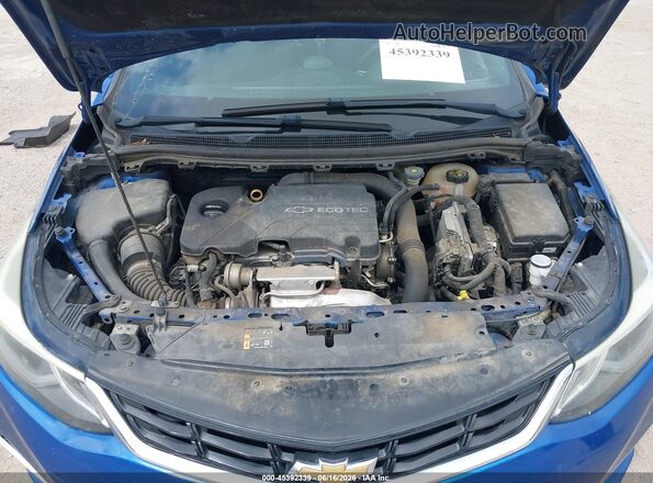 3G1BE6SM5JS593354 2018 CHEVROLET CRUZE Blue Vista trasera
