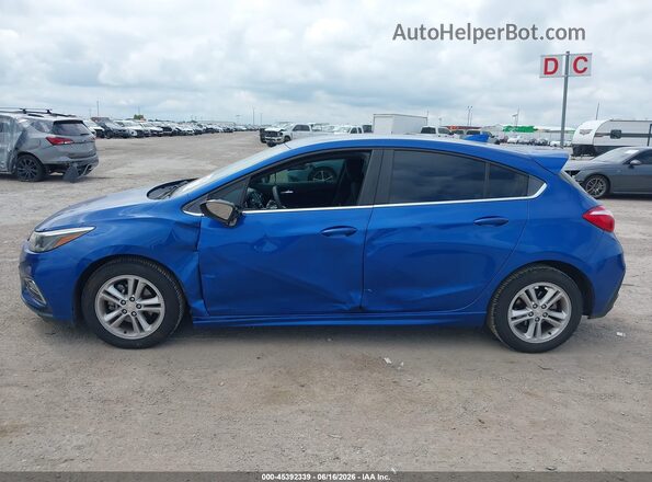 3G1BE6SM5JS593354 2018 CHEVROLET CRUZE Blue Vista interior de 360 grados