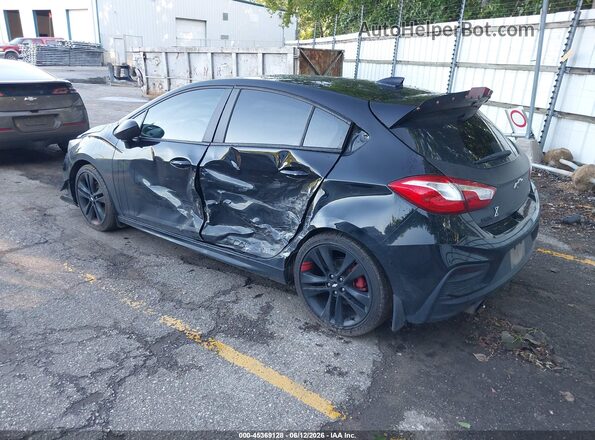 3G1BE6SM5JS651656 2018 CHEVROLET CRUZE Black Tył lewy