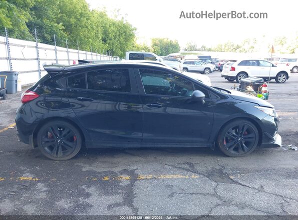 3G1BE6SM5JS651656 2018 CHEVROLET CRUZE Black Widok wnętrza z tyłu