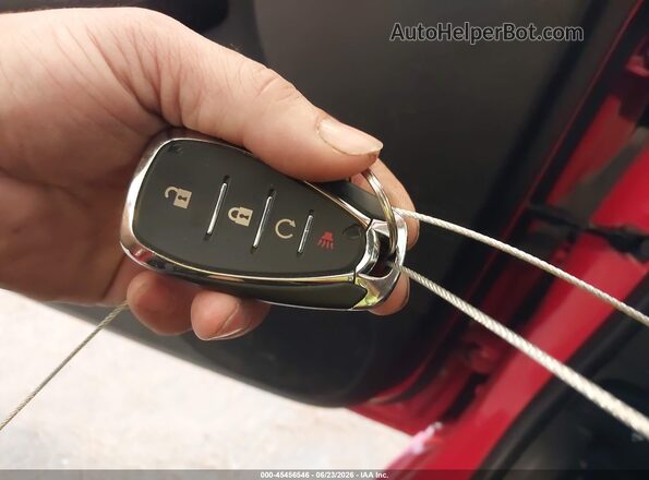 3G1BE6SM6HS570921 2017 CHEVROLET CRUZE Red Widok deski rozdzielczej