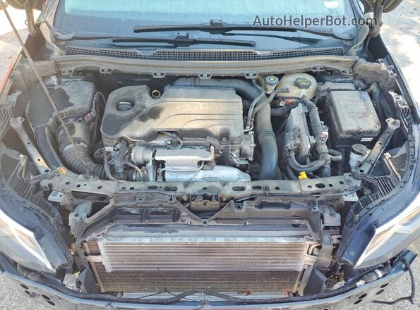 3G1BE6SM6JS524088 2018 CHEVROLET CRUZE Charcoal Widok wnętrza z tyłu