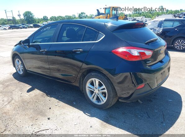 3G1BE6SM6JS565224 2018 CHEVROLET CRUZE Черный Задняя левая четверть