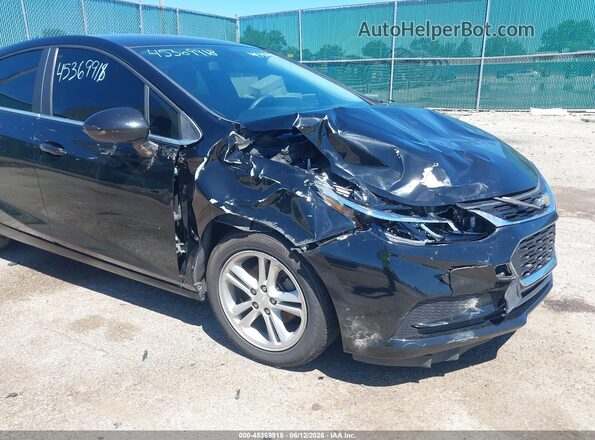 3G1BE6SM6JS565224 2018 CHEVROLET CRUZE Черный Вид спереди
