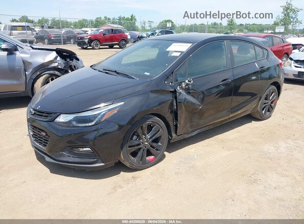 3G1BE6SM6JS606516 2018 CHEVROLET CRUZE Black 