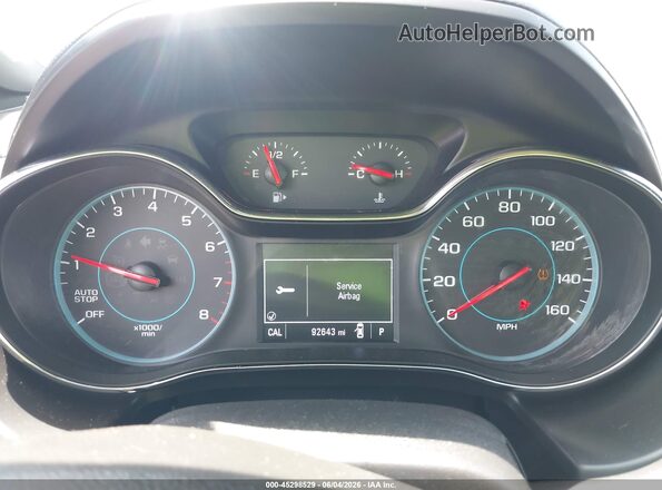 3G1BE6SM6JS606516 2018 CHEVROLET CRUZE Black 