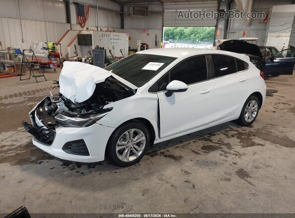 3G1BE6SM6KS576113 2019 CHEVROLET CRUZE White Przód lewy