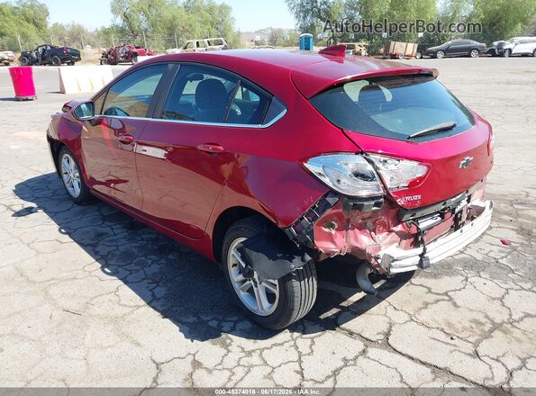 3G1BE6SM7JS600482 2018 CHEVROLET CRUZE Red Tył lewy