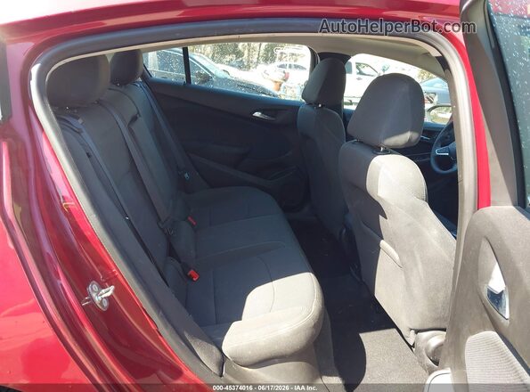 3G1BE6SM7JS600482 2018 CHEVROLET CRUZE Red Widok naklejki z numerem VIN